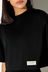 Boxy Light Softskin100© T-Shirt - Black